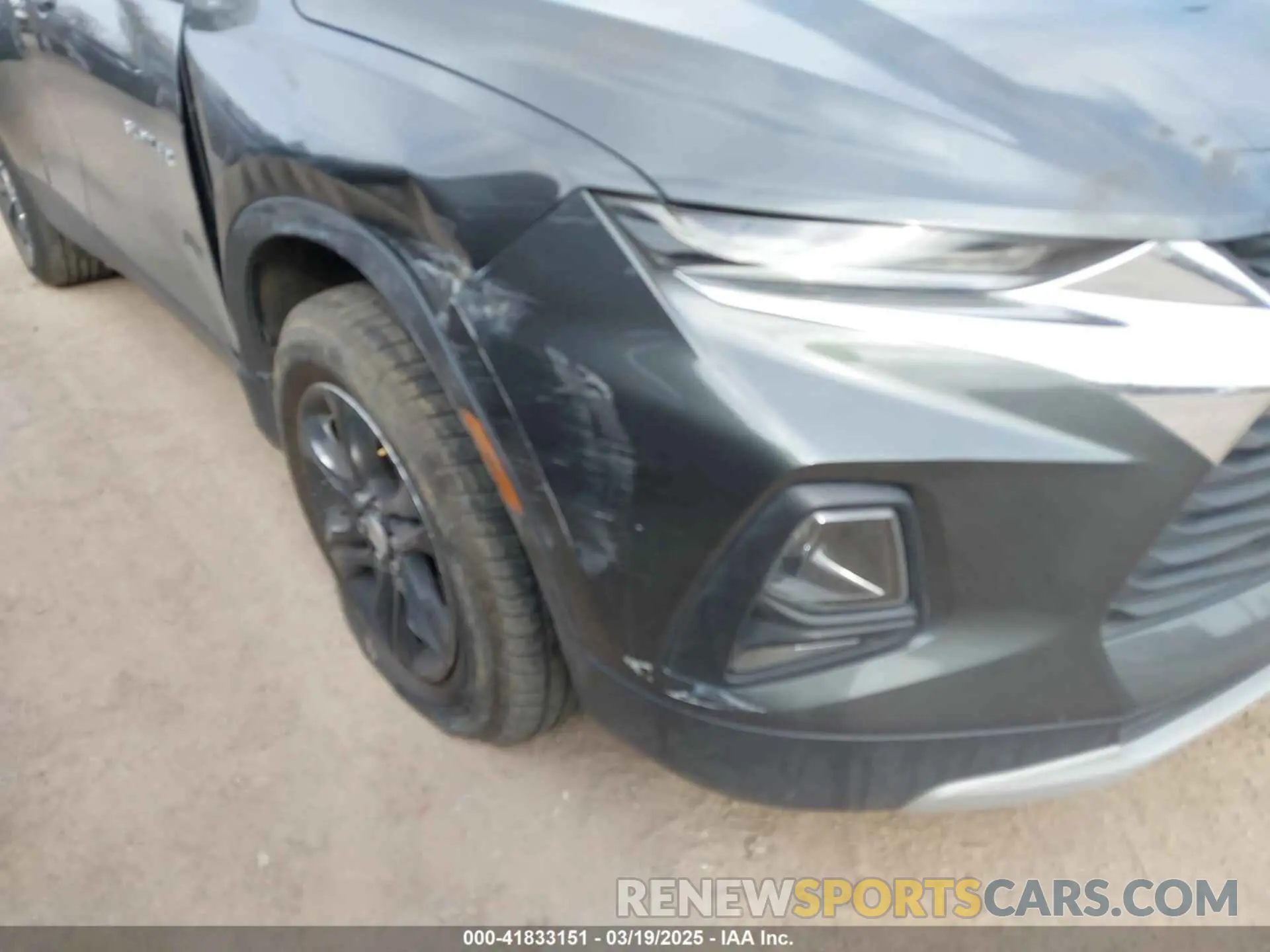 6 Фотография поврежденного автомобиля 3GNKBBRA9LS595817 CHEVROLET BLAZER 2020