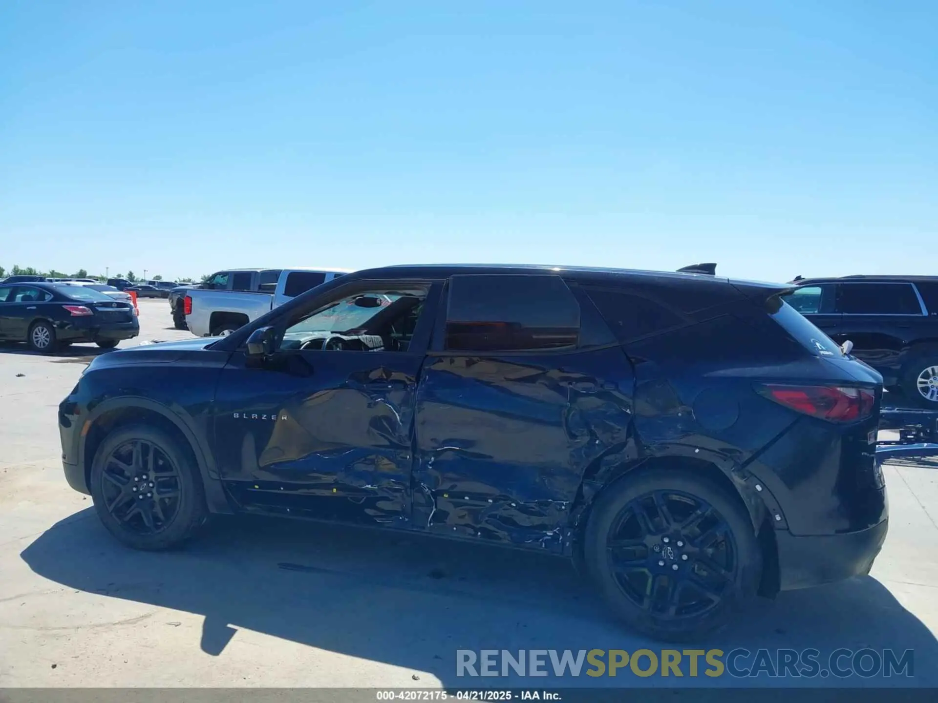 15 Photograph of a damaged car 3GNKBBRAXLS580047 CHEVROLET BLAZER 2020