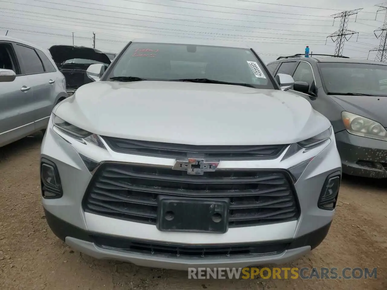 5 Photograph of a damaged car 3GNKBBRAXLS627142 CHEVROLET BLAZER 2020