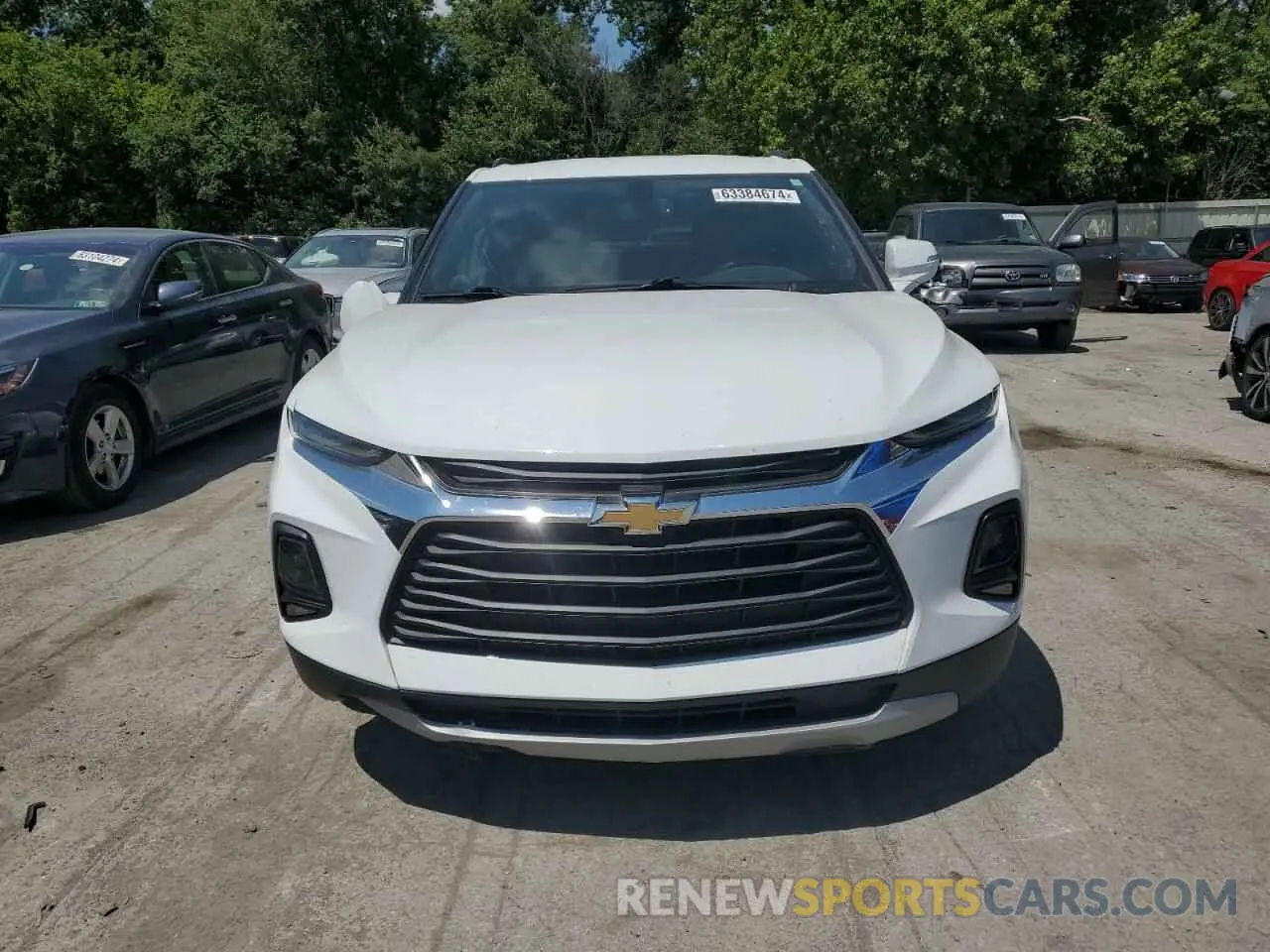 5 Photograph of a damaged car 3GNKBCR48LS680678 CHEVROLET BLAZER 2020