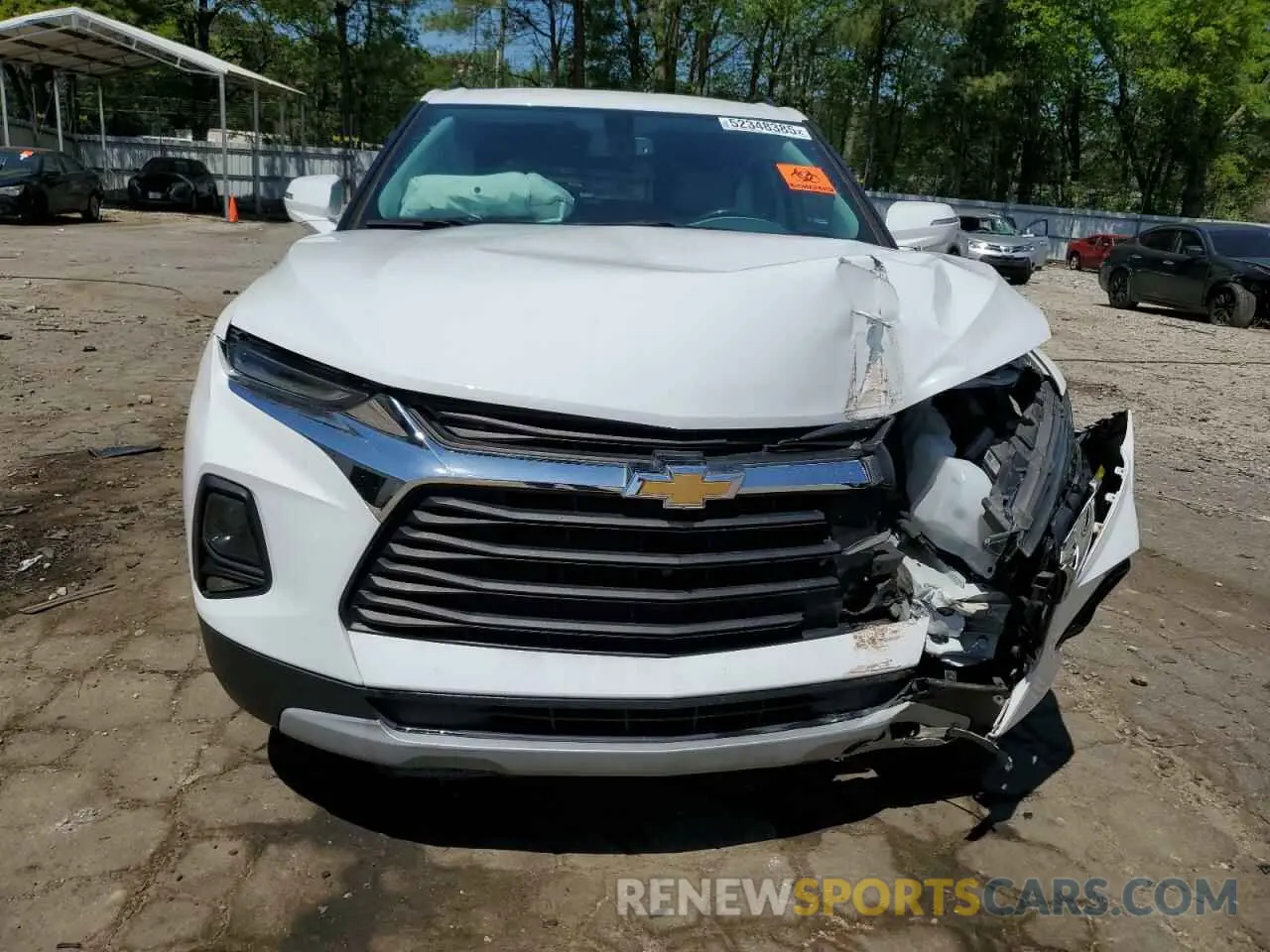 5 Photograph of a damaged car 3GNKBCRS1LS655720 CHEVROLET BLAZER 2020