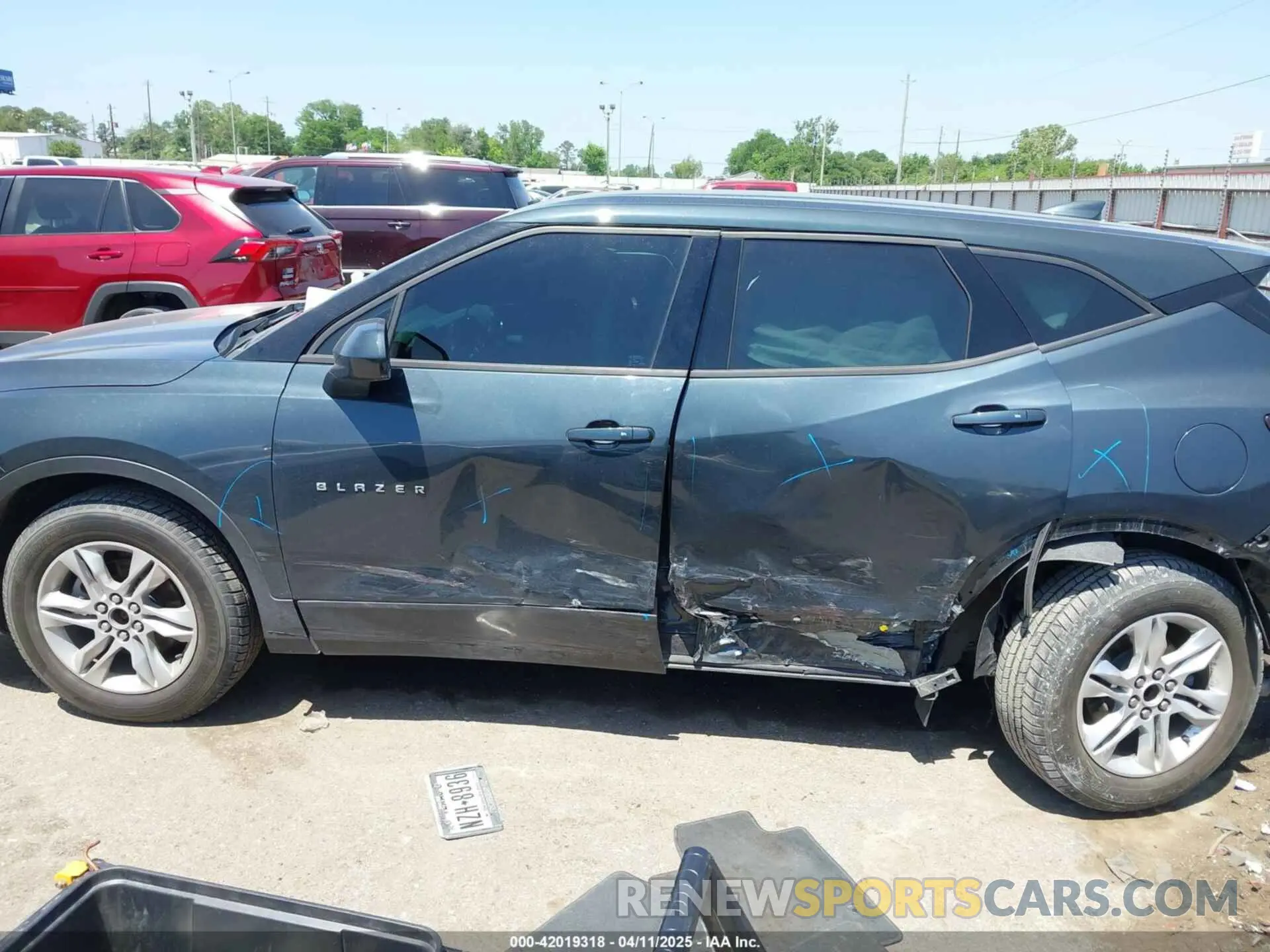 15 Фотография поврежденного автомобиля 3GNKBCRS3LS532906 CHEVROLET BLAZER 2020