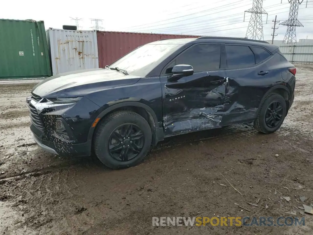 1 Photograph of a damaged car 3GNKBCRS3LS669246 CHEVROLET BLAZER 2020