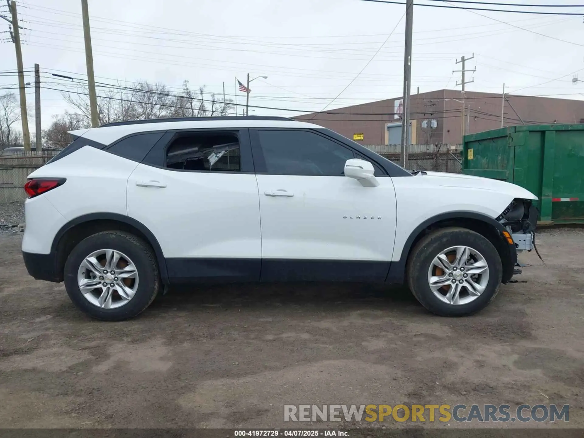 13 Фотография поврежденного автомобиля 3GNKBCRS3LS724004 CHEVROLET BLAZER 2020