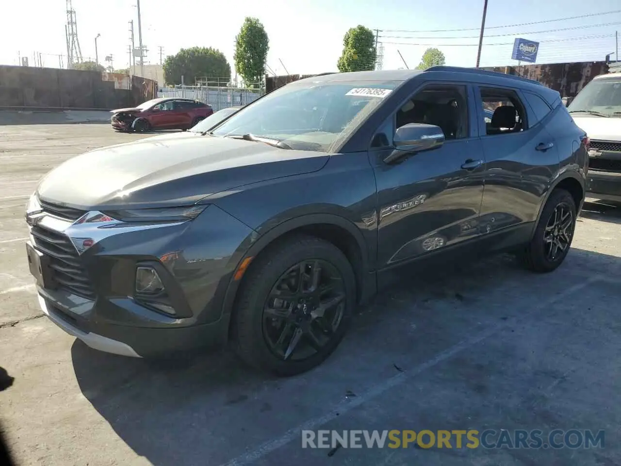 1 Photograph of a damaged car 3GNKBCRS5LS670091 CHEVROLET BLAZER 2020