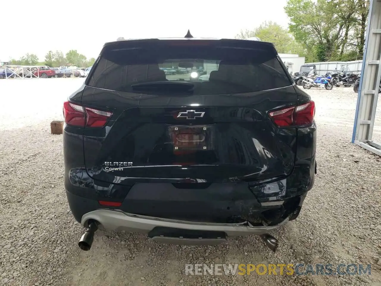 6 Фотография поврежденного автомобиля 3GNKBCRS5LS676022 CHEVROLET BLAZER 2020