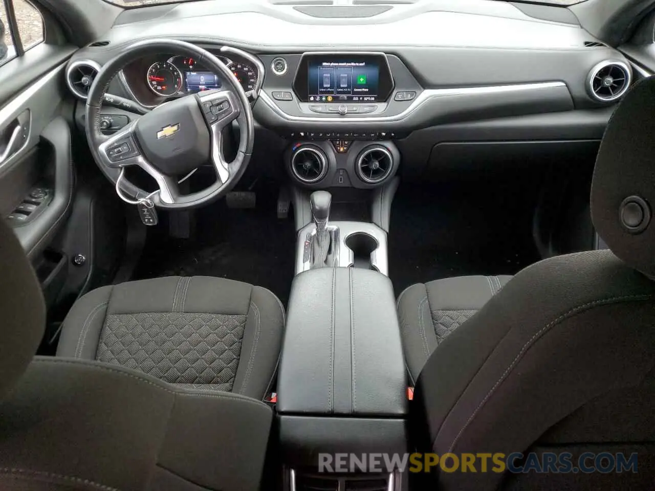 8 Фотография поврежденного автомобиля 3GNKBCRS6LS571957 CHEVROLET BLAZER 2020
