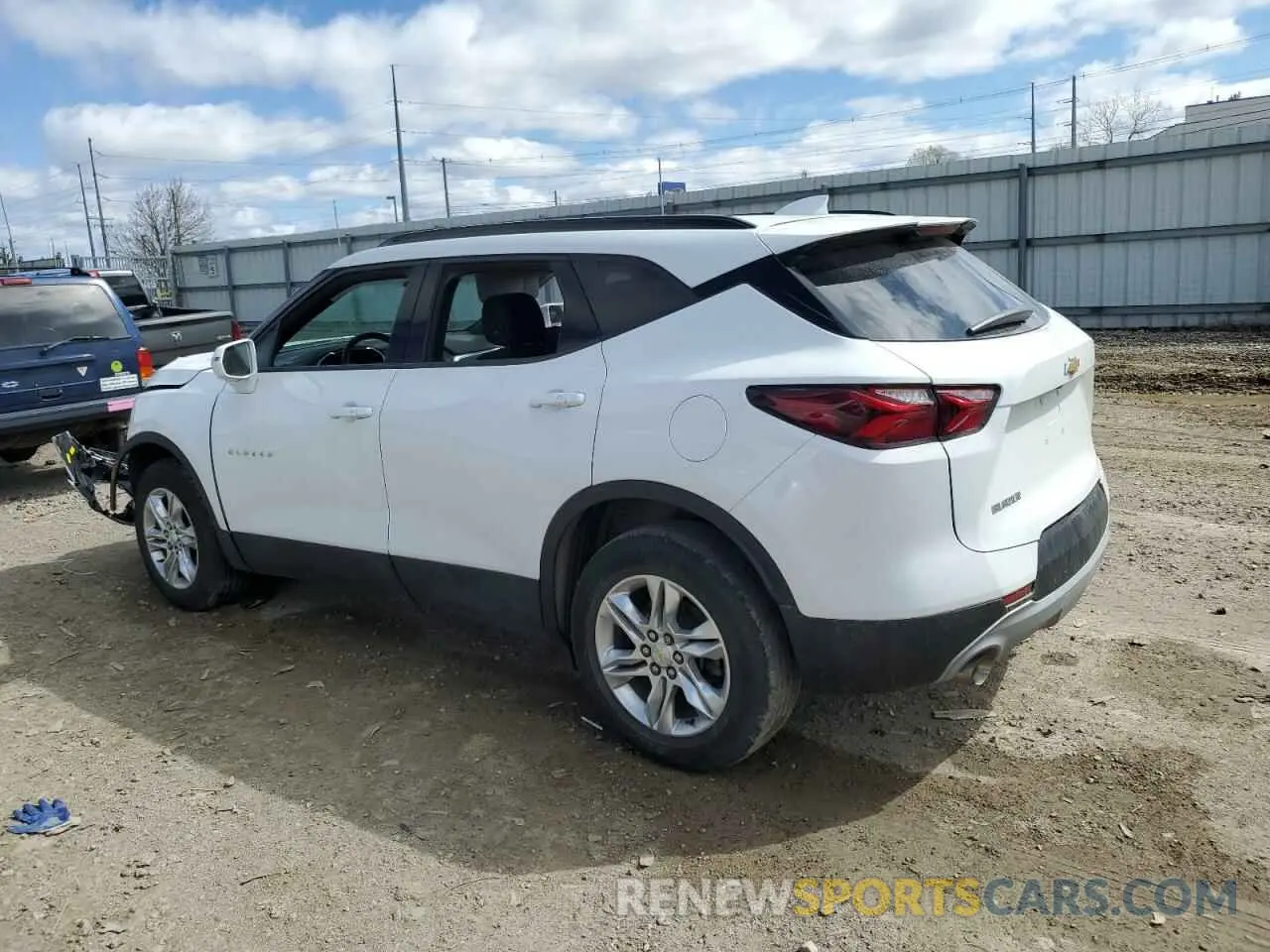 2 Photograph of a damaged car 3GNKBCRS7LS677883 CHEVROLET BLAZER 2020