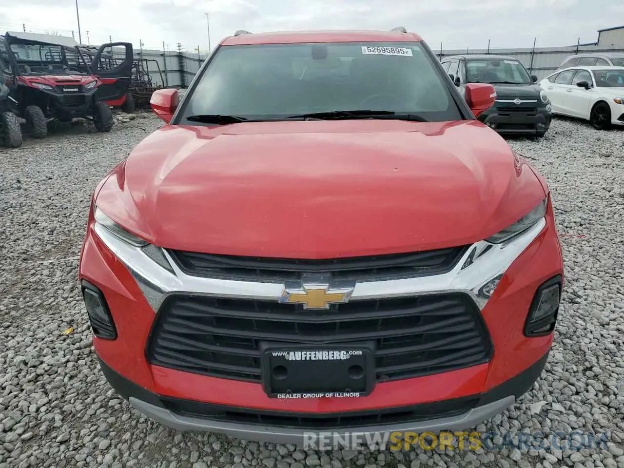 5 Photograph of a damaged car 3GNKBCRSXLS674685 CHEVROLET BLAZER 2020