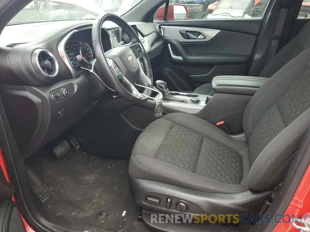 7 Photograph of a damaged car 3GNKBCRSXLS674685 CHEVROLET BLAZER 2020