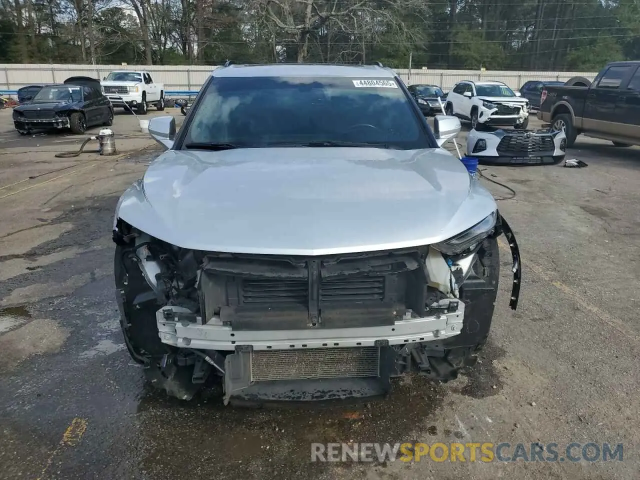 5 Photograph of a damaged car 3GNKBERS0LS592007 CHEVROLET BLAZER 2020