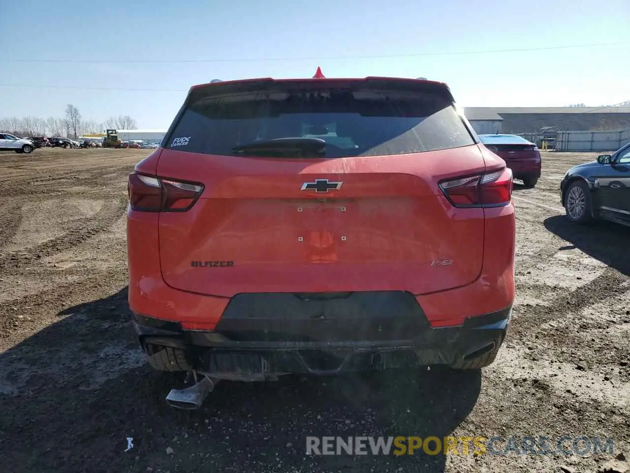 6 Фотография поврежденного автомобиля 3GNKBERS1LS683979 CHEVROLET BLAZER 2020