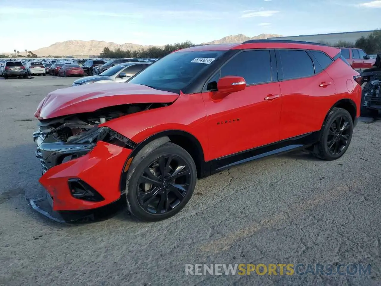 1 Фотография поврежденного автомобиля 3GNKBERS1LS723252 CHEVROLET BLAZER 2020