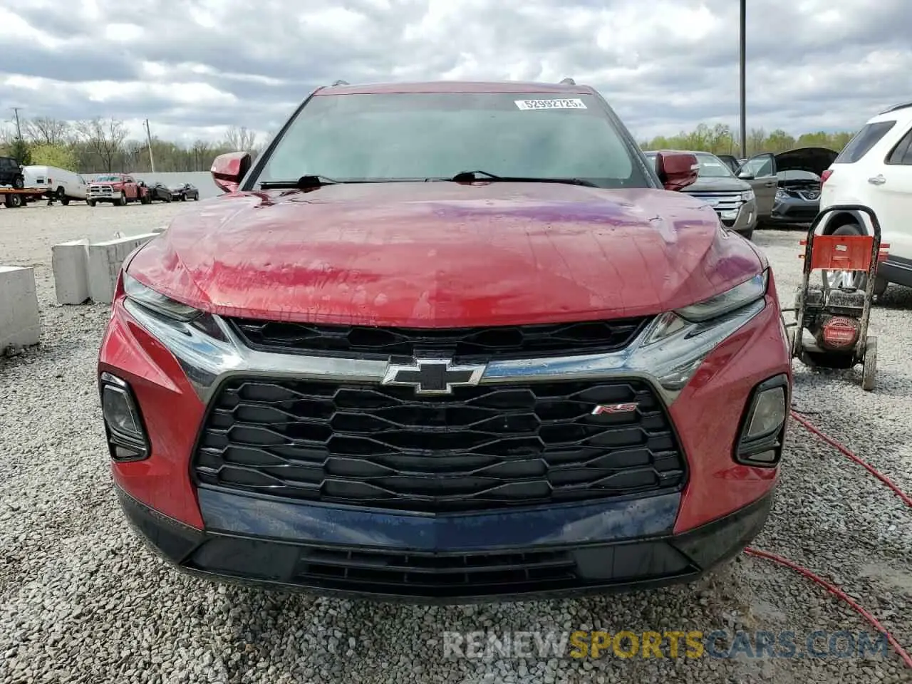 5 Photograph of a damaged car 3GNKBERS4LS591927 CHEVROLET BLAZER 2020
