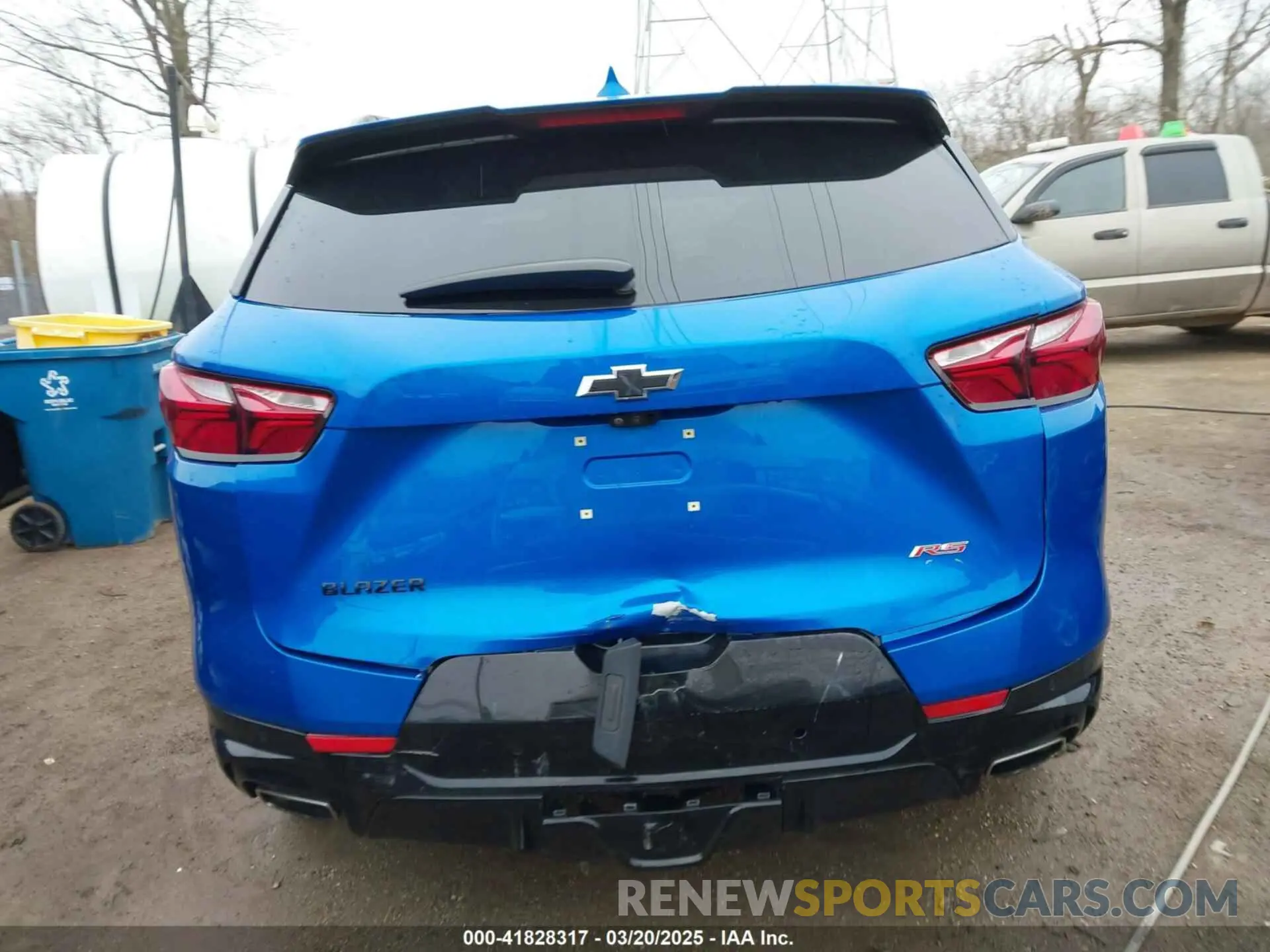 17 Фотография поврежденного автомобиля 3GNKBERS9LS539578 CHEVROLET BLAZER 2020