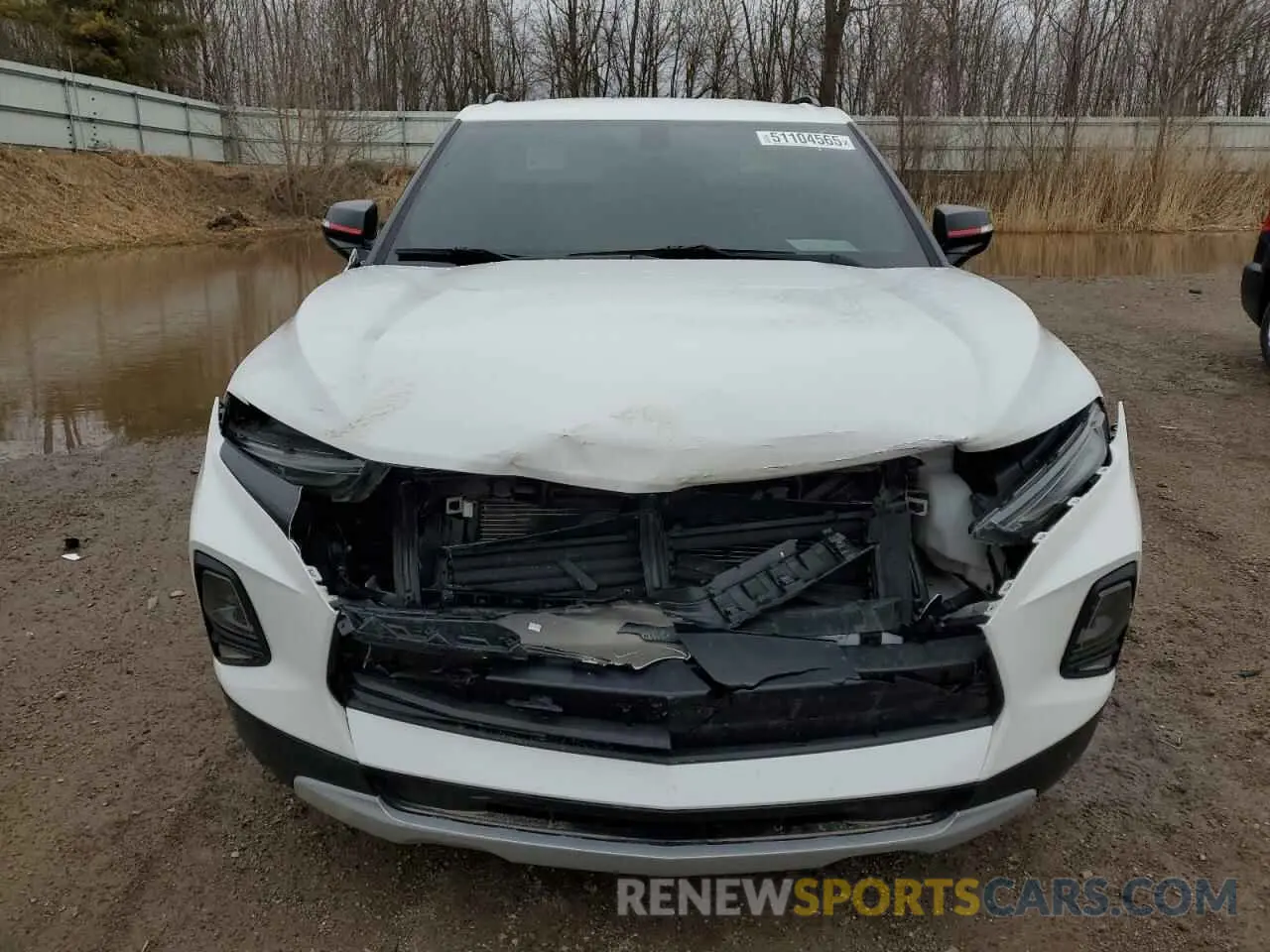 5 Photograph of a damaged car 3GNKBHR41LS626720 CHEVROLET BLAZER 2020