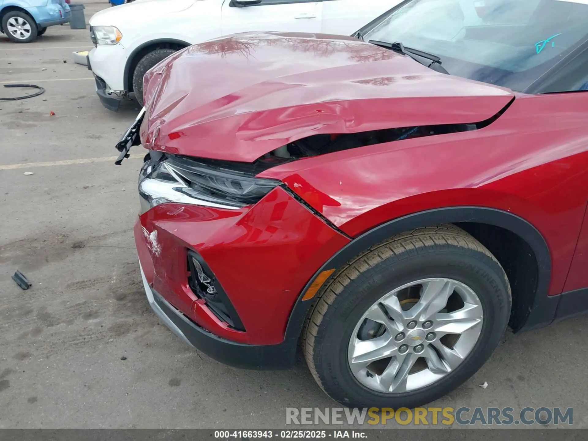 6 Photograph of a damaged car 3GNKBHRSXLS618131 CHEVROLET BLAZER 2020
