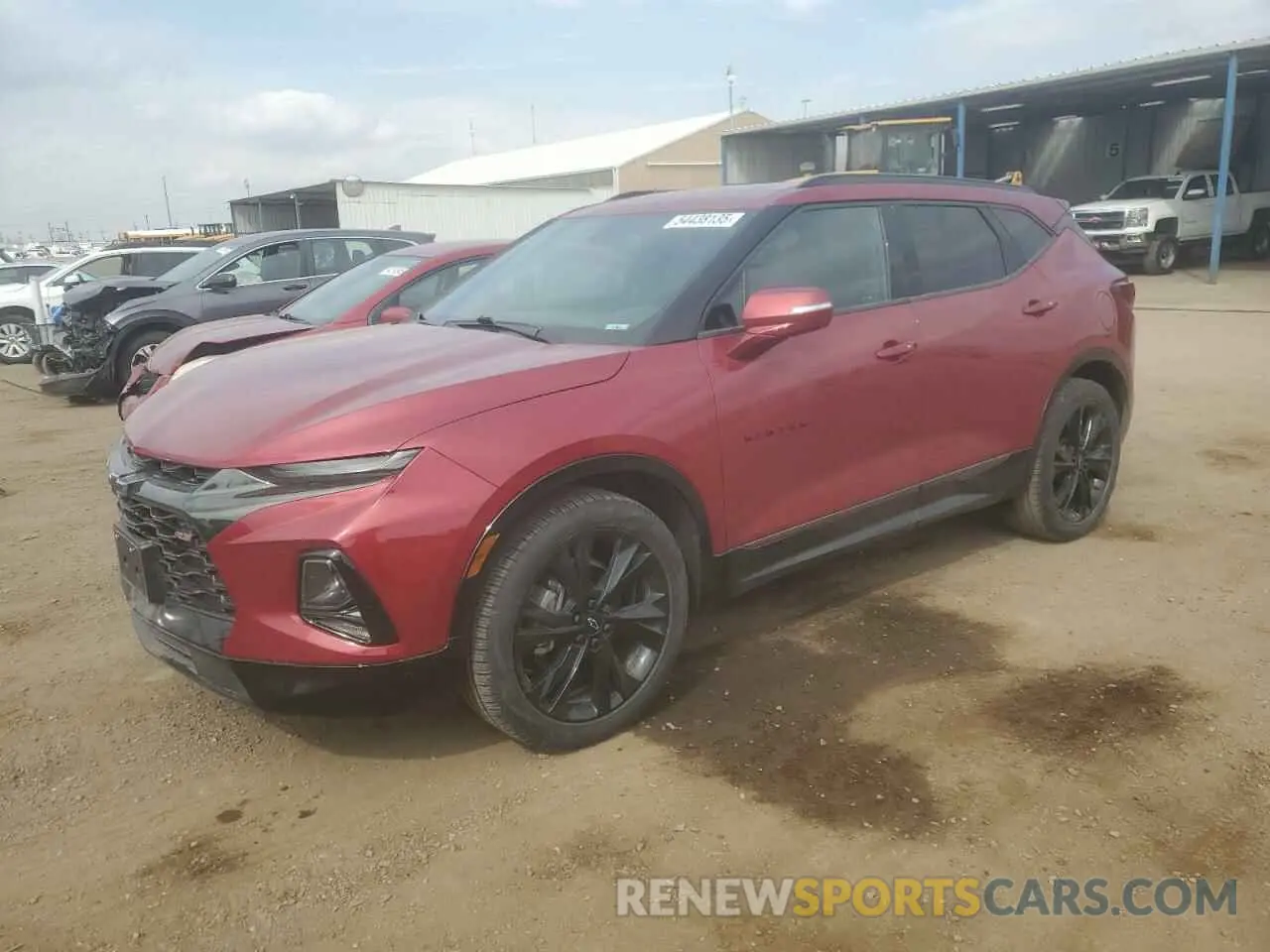 1 Photograph of a damaged car 3GNKBKRS0LS571088 CHEVROLET BLAZER 2020