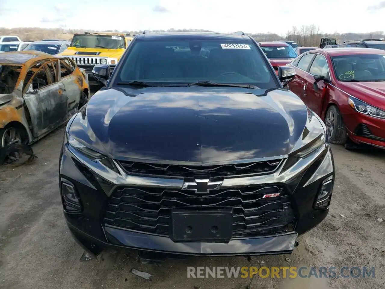 5 Photograph of a damaged car 3GNKBKRS5LS539608 CHEVROLET BLAZER 2020