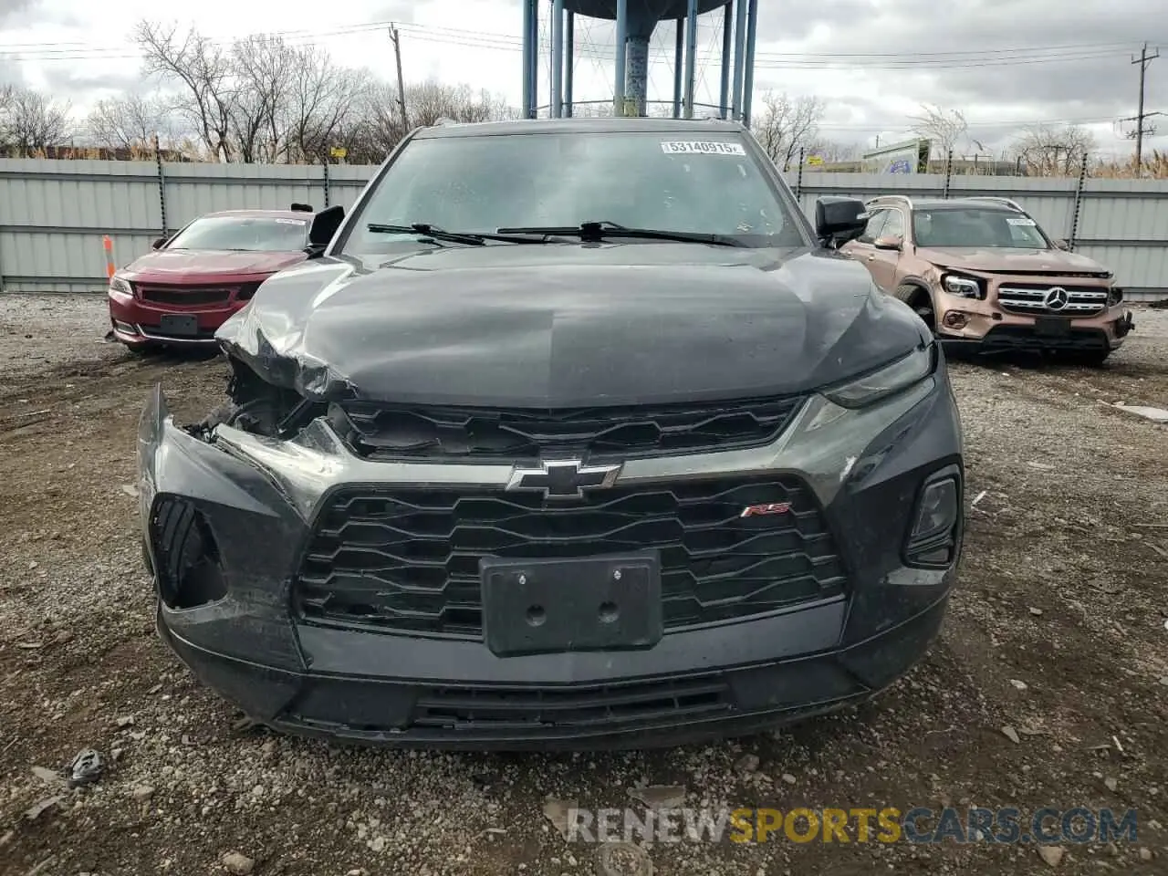 5 Фотография поврежденного автомобиля 3GNKBKRS5LS547658 CHEVROLET BLAZER 2020
