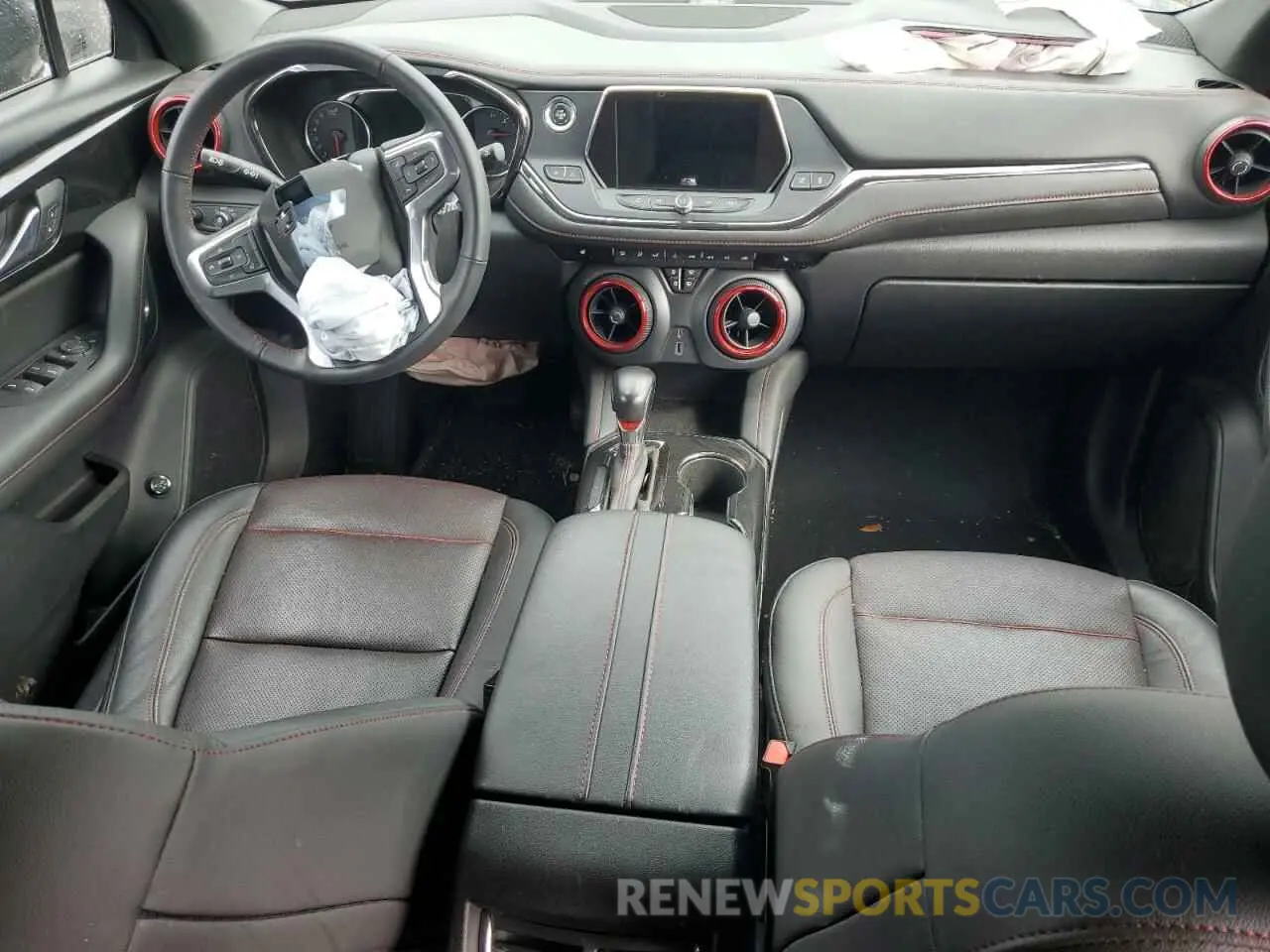 8 Фотография поврежденного автомобиля 3GNKBKRS5LS547658 CHEVROLET BLAZER 2020