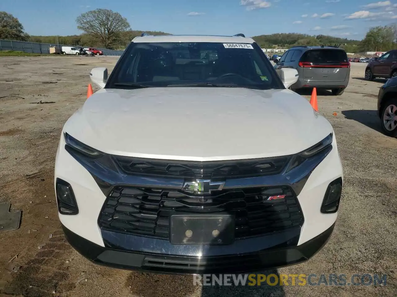 5 Photograph of a damaged car 3GNKBKRS7LS693835 CHEVROLET BLAZER 2020
