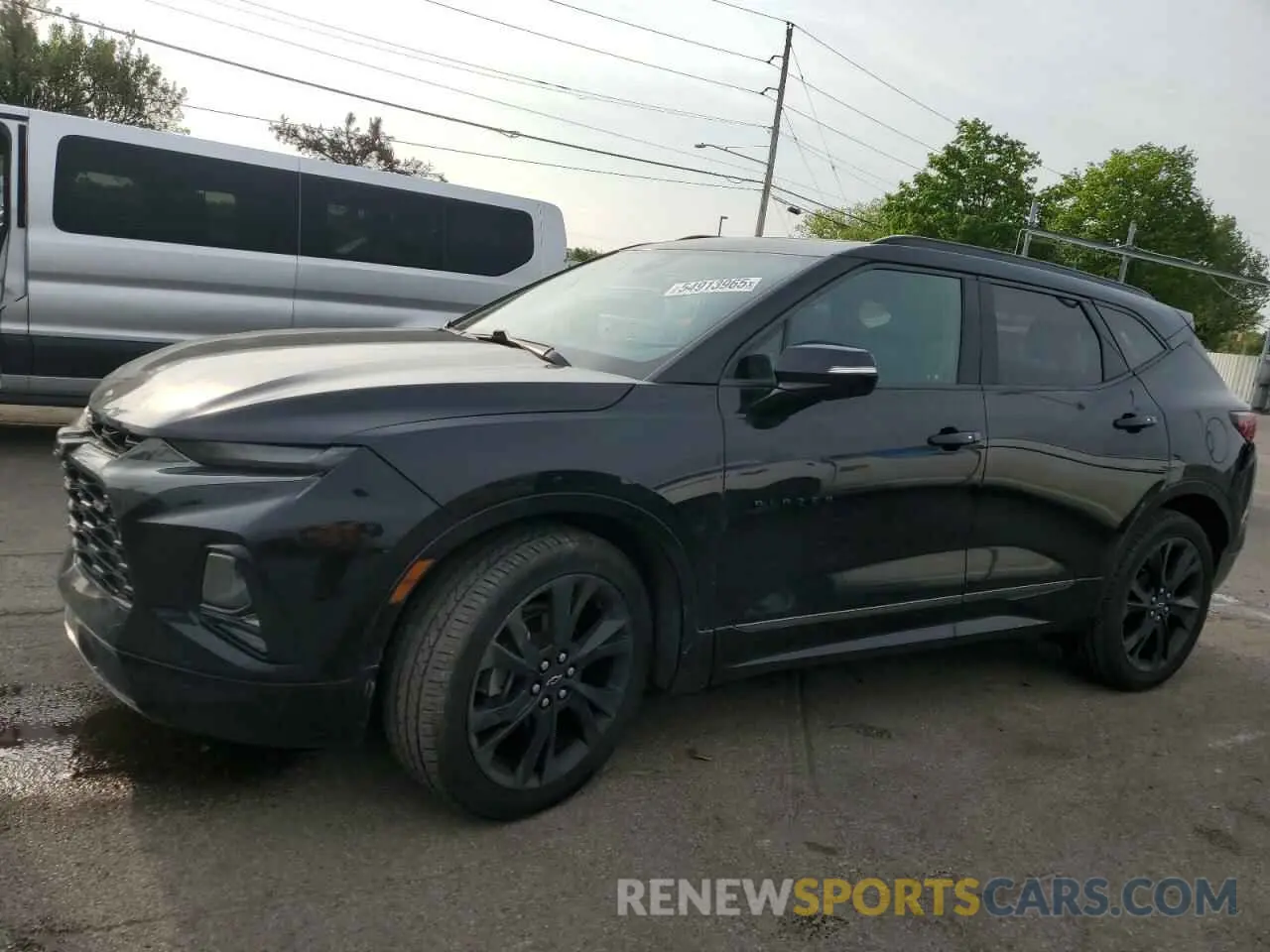 1 Photograph of a damaged car 3GNKBKRS9LS668340 CHEVROLET BLAZER 2020
