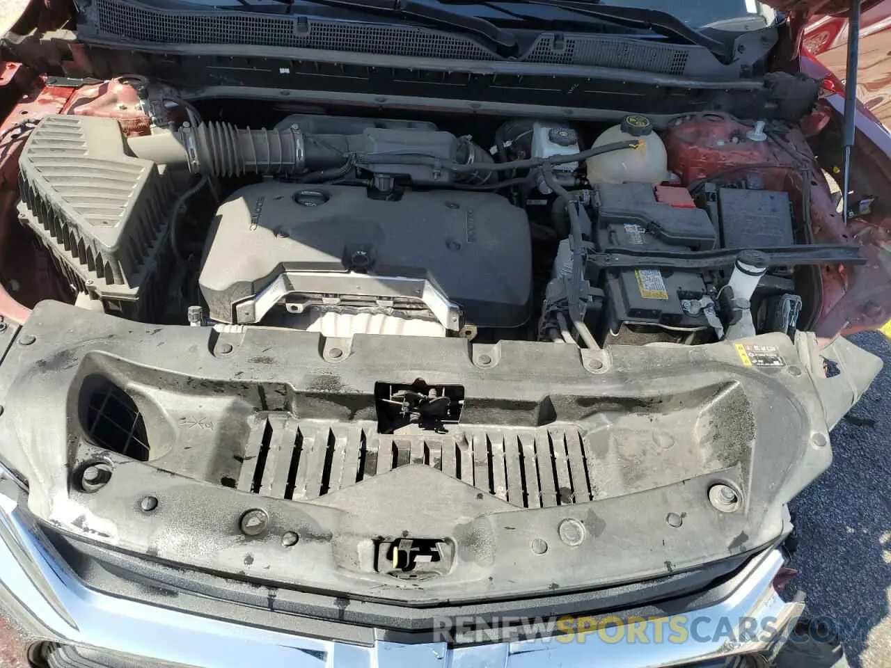 12 Photograph of a damaged car 3GNKBBRA1MS583632 CHEVROLET BLAZER 2021