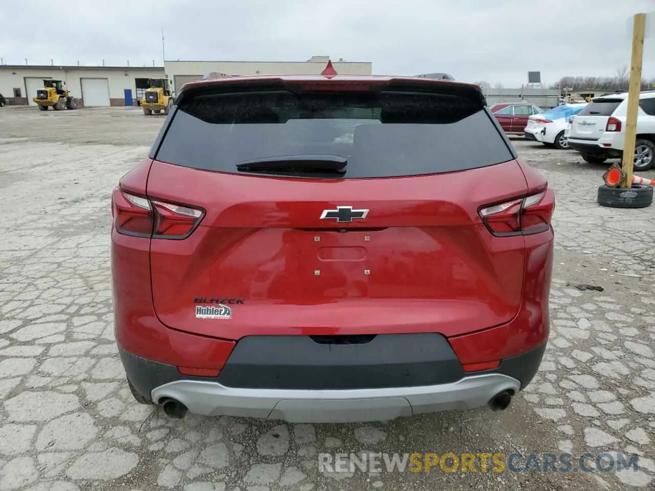 6 Фотография поврежденного автомобиля 3GNKBBRA2MS517039 CHEVROLET BLAZER 2021