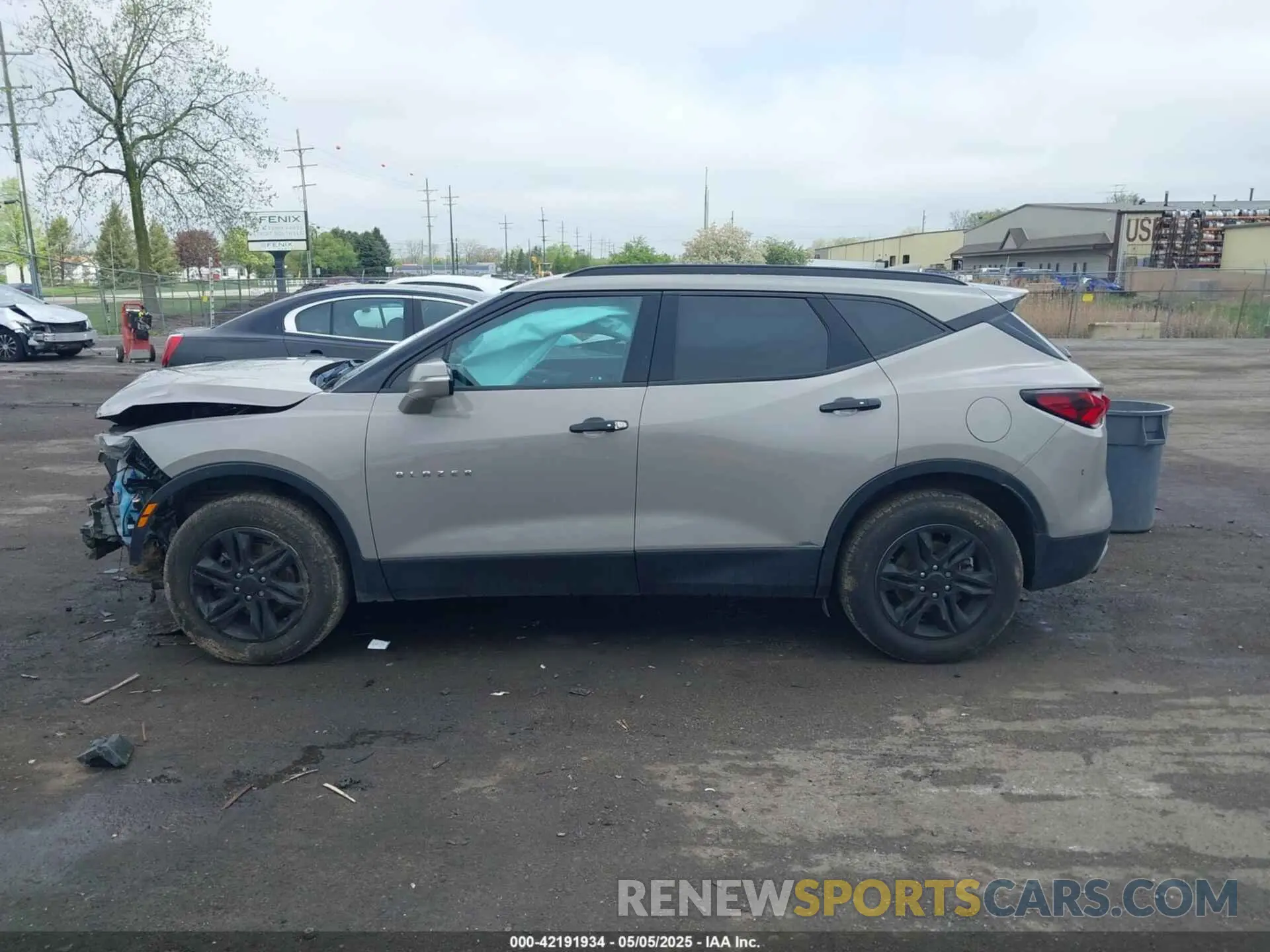 14 Photograph of a damaged car 3GNKBBRA2MS521687 CHEVROLET BLAZER 2021