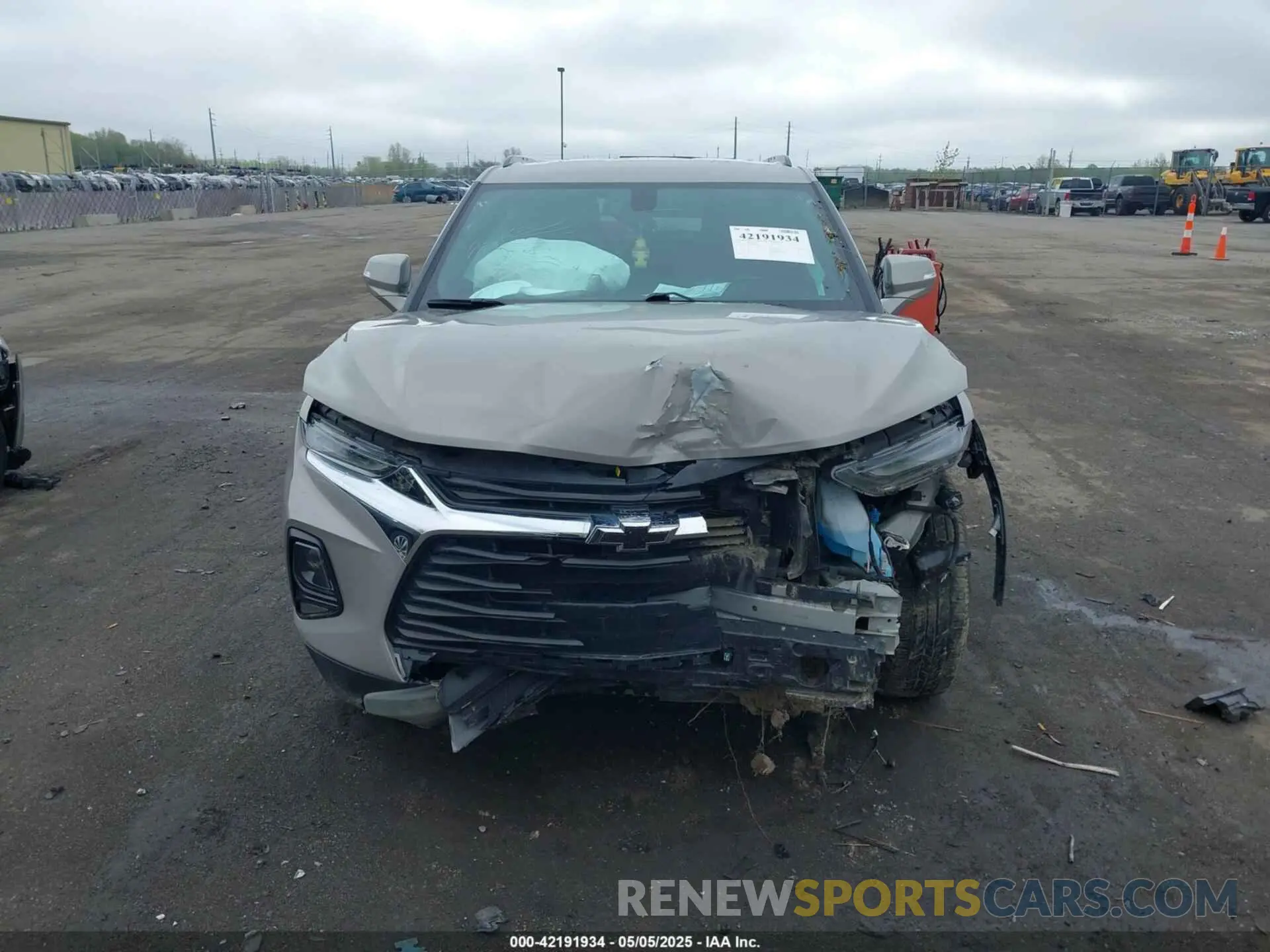 6 Photograph of a damaged car 3GNKBBRA2MS521687 CHEVROLET BLAZER 2021