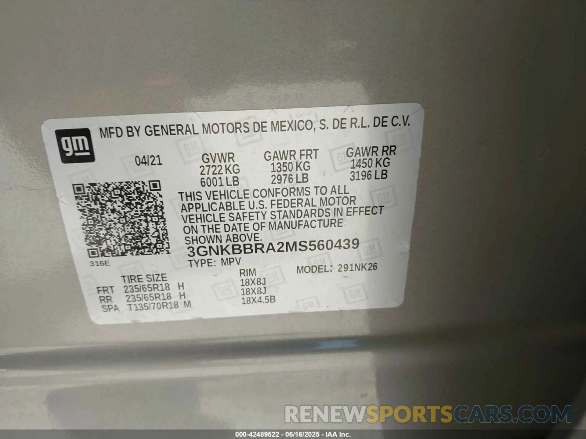 9 Photograph of a damaged car 3GNKBBRA2MS560439 CHEVROLET BLAZER 2021