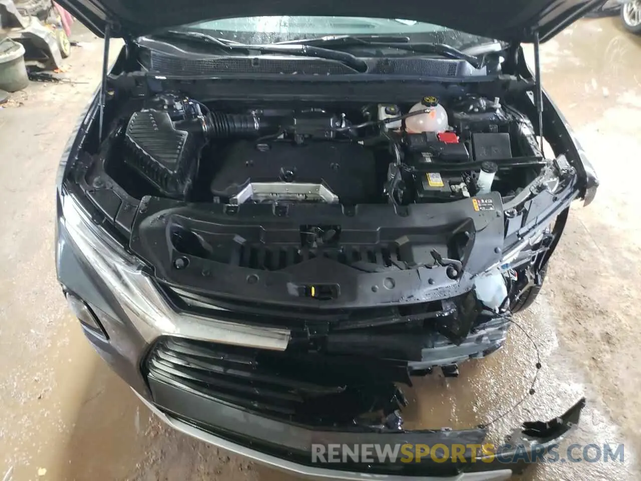 11 Photograph of a damaged car 3GNKBBRAXMS512008 CHEVROLET BLAZER 2021