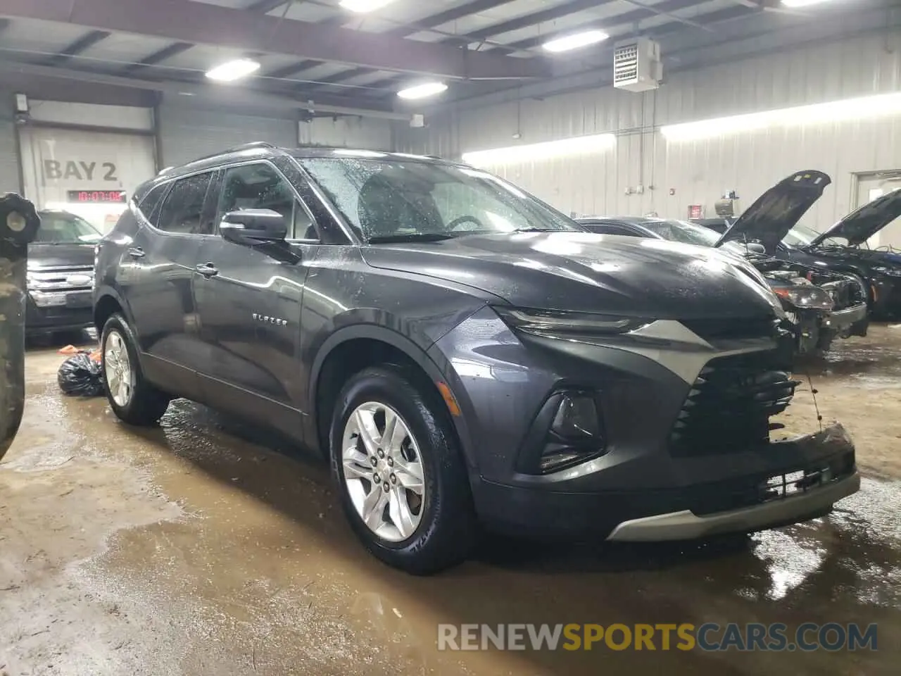 4 Photograph of a damaged car 3GNKBBRAXMS512008 CHEVROLET BLAZER 2021