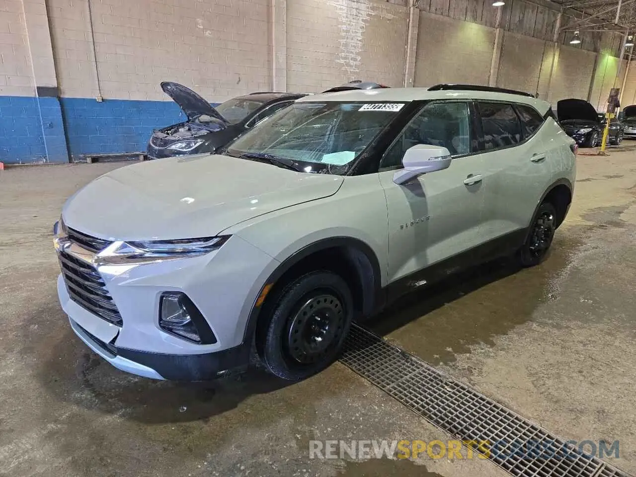 1 Фотография поврежденного автомобиля 3GNKBCR44MS503563 CHEVROLET BLAZER 2021