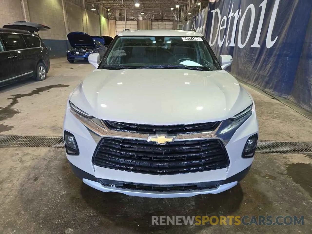 5 Фотография поврежденного автомобиля 3GNKBCR44MS503563 CHEVROLET BLAZER 2021