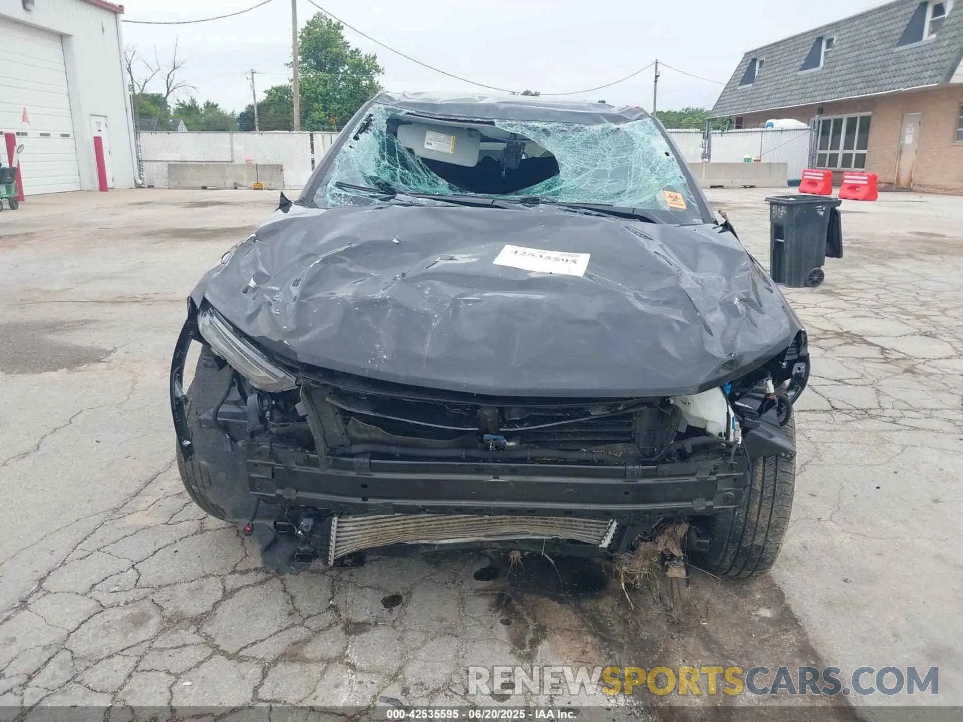 13 Photograph of a damaged car 3GNKBCR4XMS544263 CHEVROLET BLAZER 2021