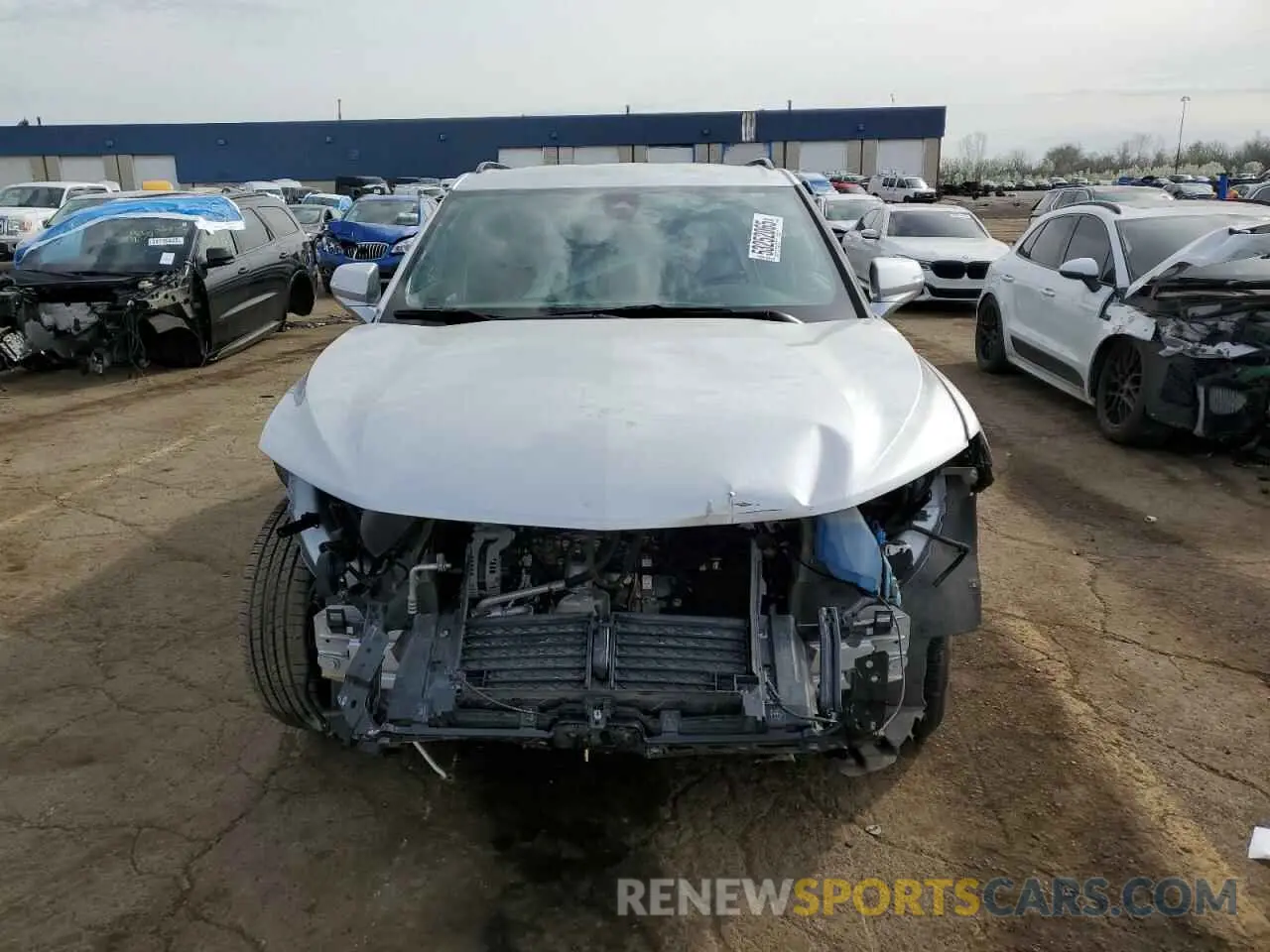 5 Фотография поврежденного автомобиля 3GNKBCRS1MS564223 CHEVROLET BLAZER 2021