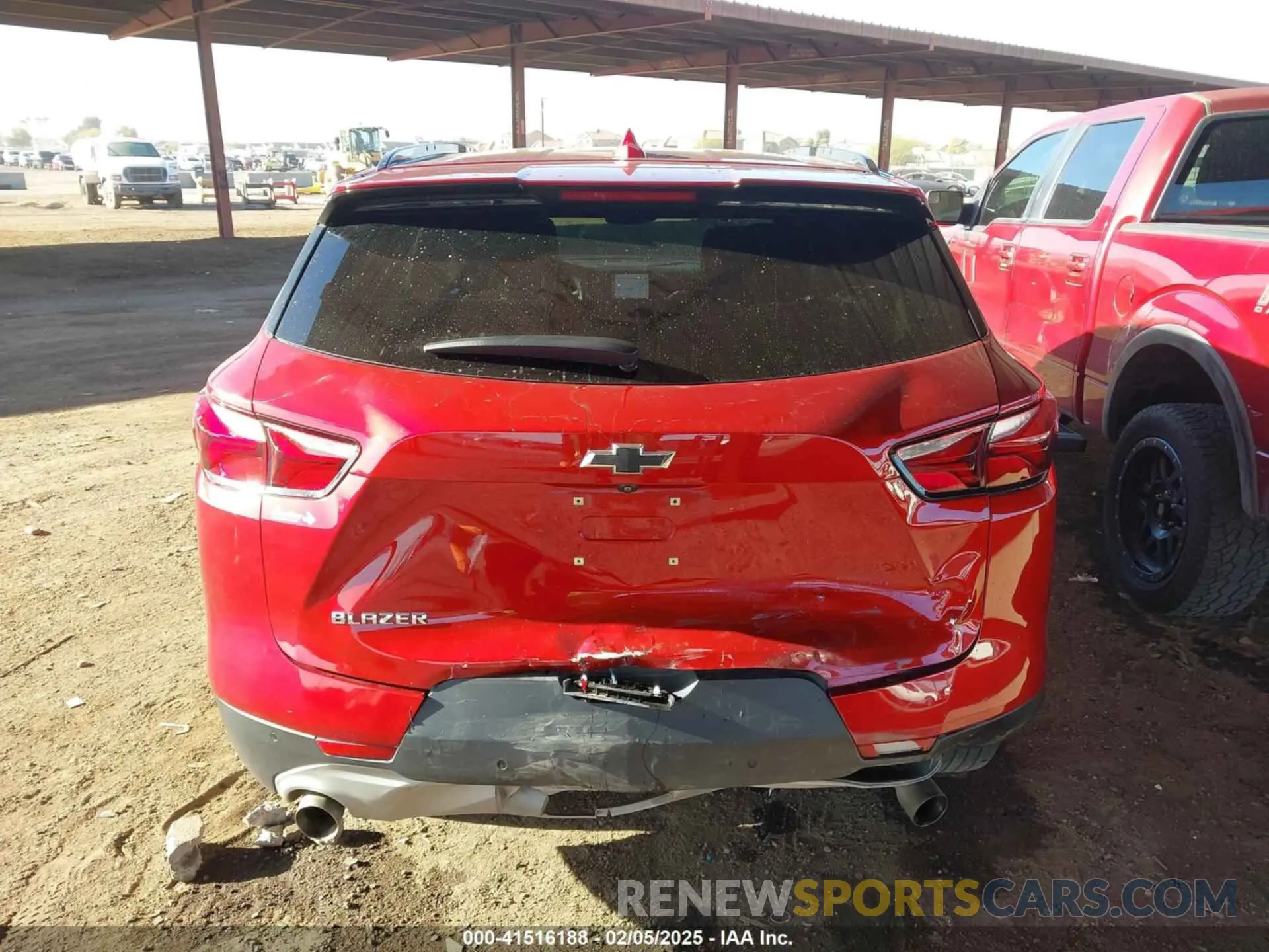 16 Photograph of a damaged car 3GNKBCRS1MS567431 CHEVROLET BLAZER 2021