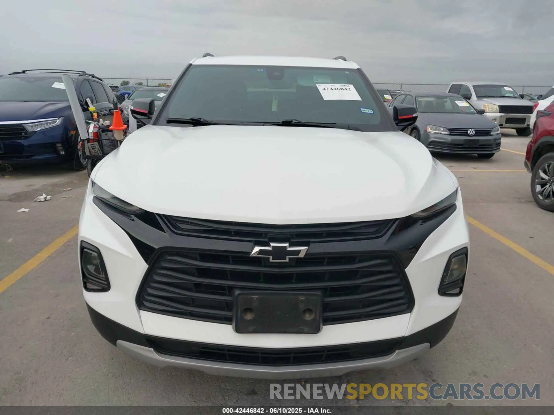 12 Photograph of a damaged car 3GNKBCRS1MS576145 CHEVROLET BLAZER 2021