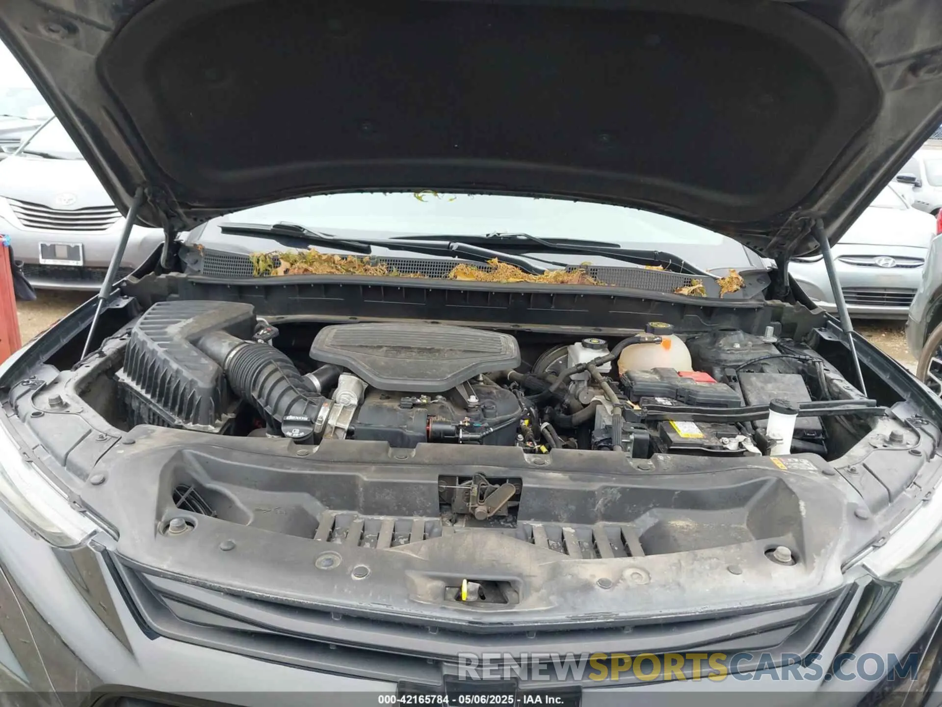 10 Фотография поврежденного автомобиля 3GNKBCRS3MS507019 CHEVROLET BLAZER 2021