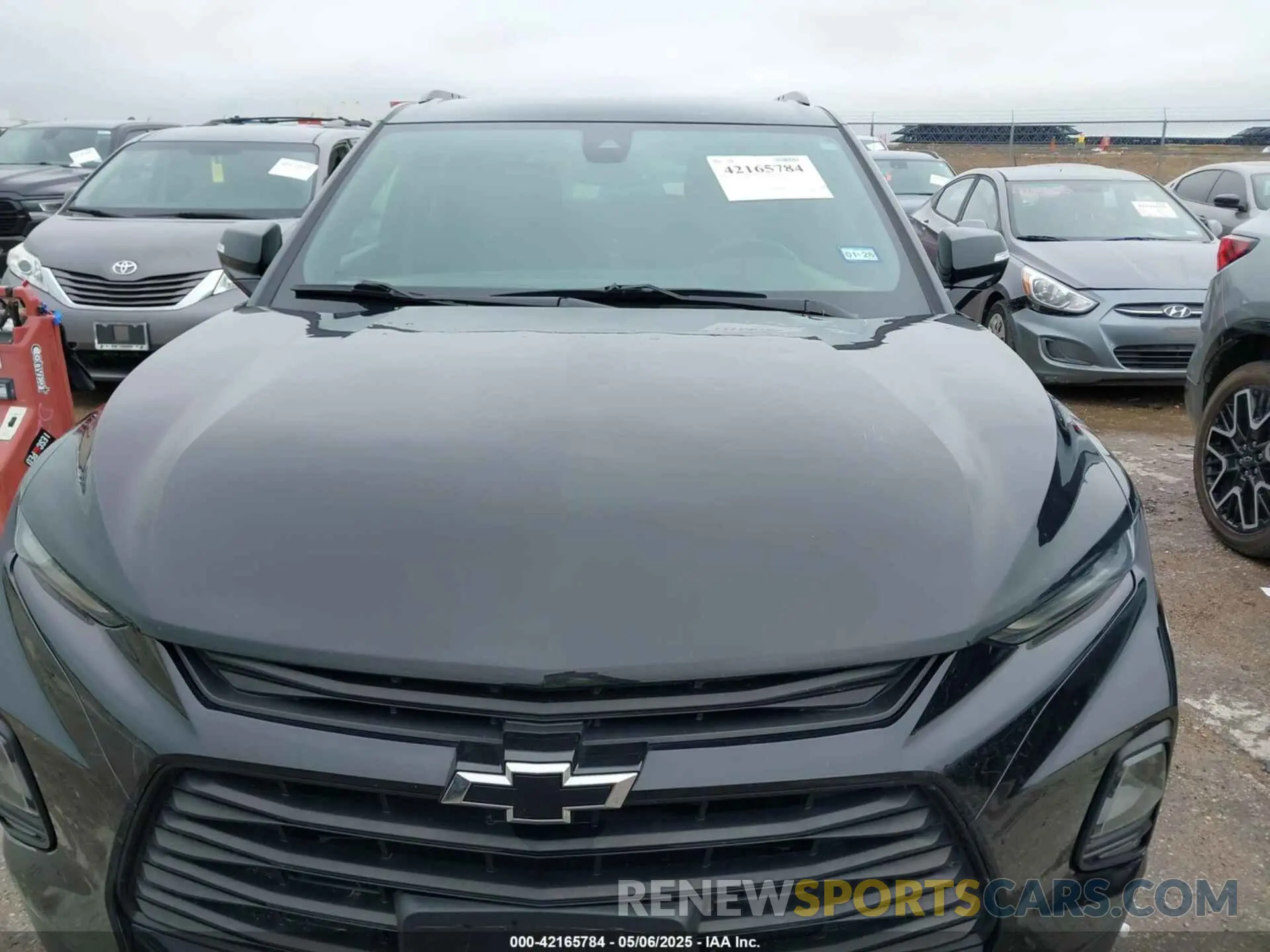 6 Фотография поврежденного автомобиля 3GNKBCRS3MS507019 CHEVROLET BLAZER 2021