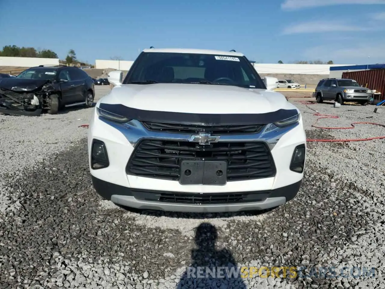 5 Фотография поврежденного автомобиля 3GNKBCRS4MS539767 CHEVROLET BLAZER 2021