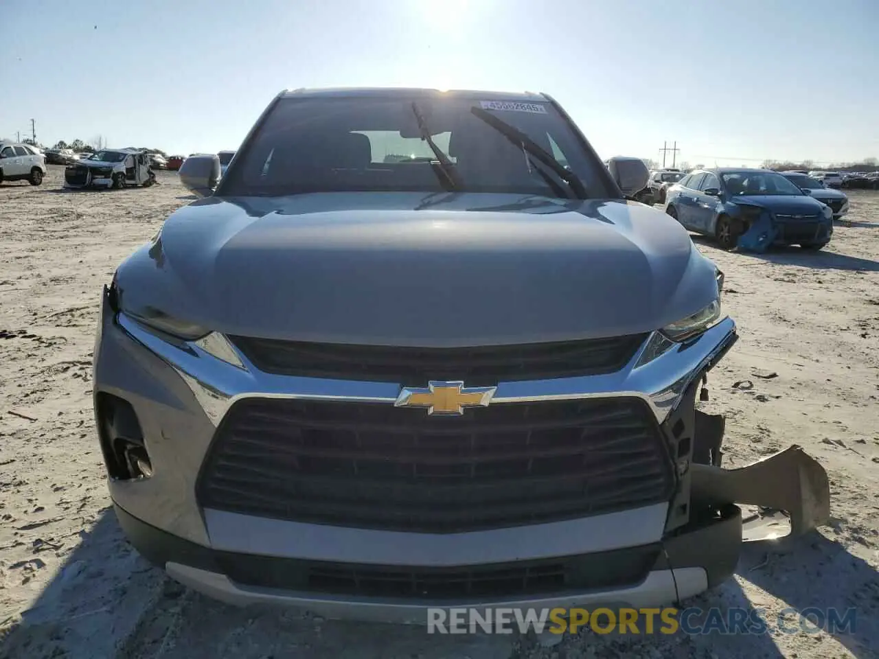 5 Фотография поврежденного автомобиля 3GNKBCRS4MS575975 CHEVROLET BLAZER 2021