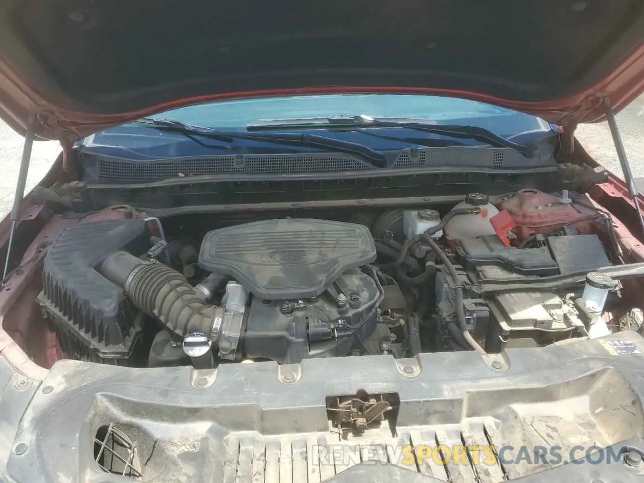 12 Photograph of a damaged car 3GNKBCRS5MS522654 CHEVROLET BLAZER 2021