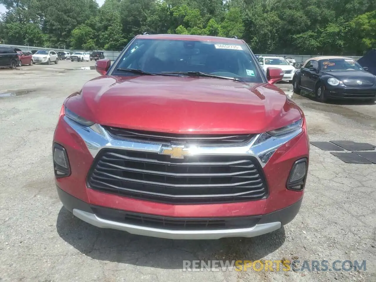 5 Photograph of a damaged car 3GNKBCRS5MS522654 CHEVROLET BLAZER 2021