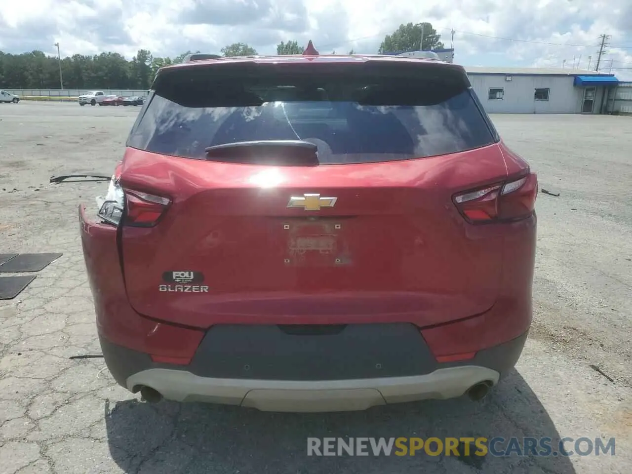 6 Photograph of a damaged car 3GNKBCRS5MS522654 CHEVROLET BLAZER 2021