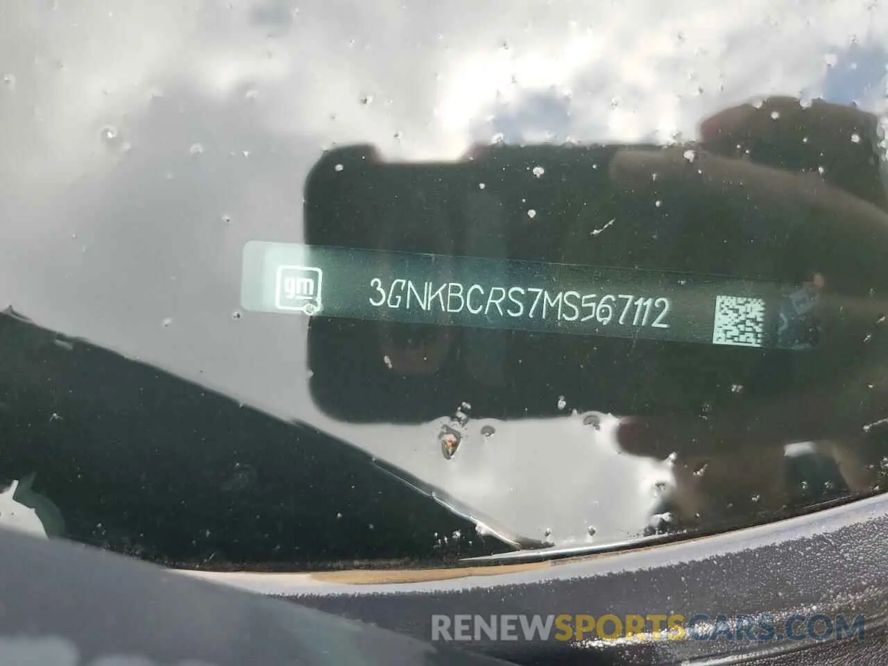 13 Фотография поврежденного автомобиля 3GNKBCRS7MS567112 CHEVROLET BLAZER 2021