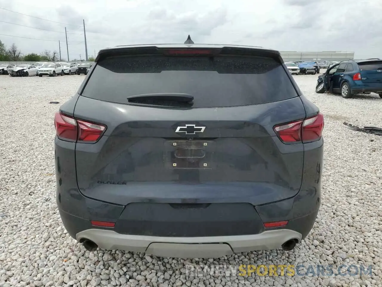 6 Фотография поврежденного автомобиля 3GNKBCRS7MS575646 CHEVROLET BLAZER 2021