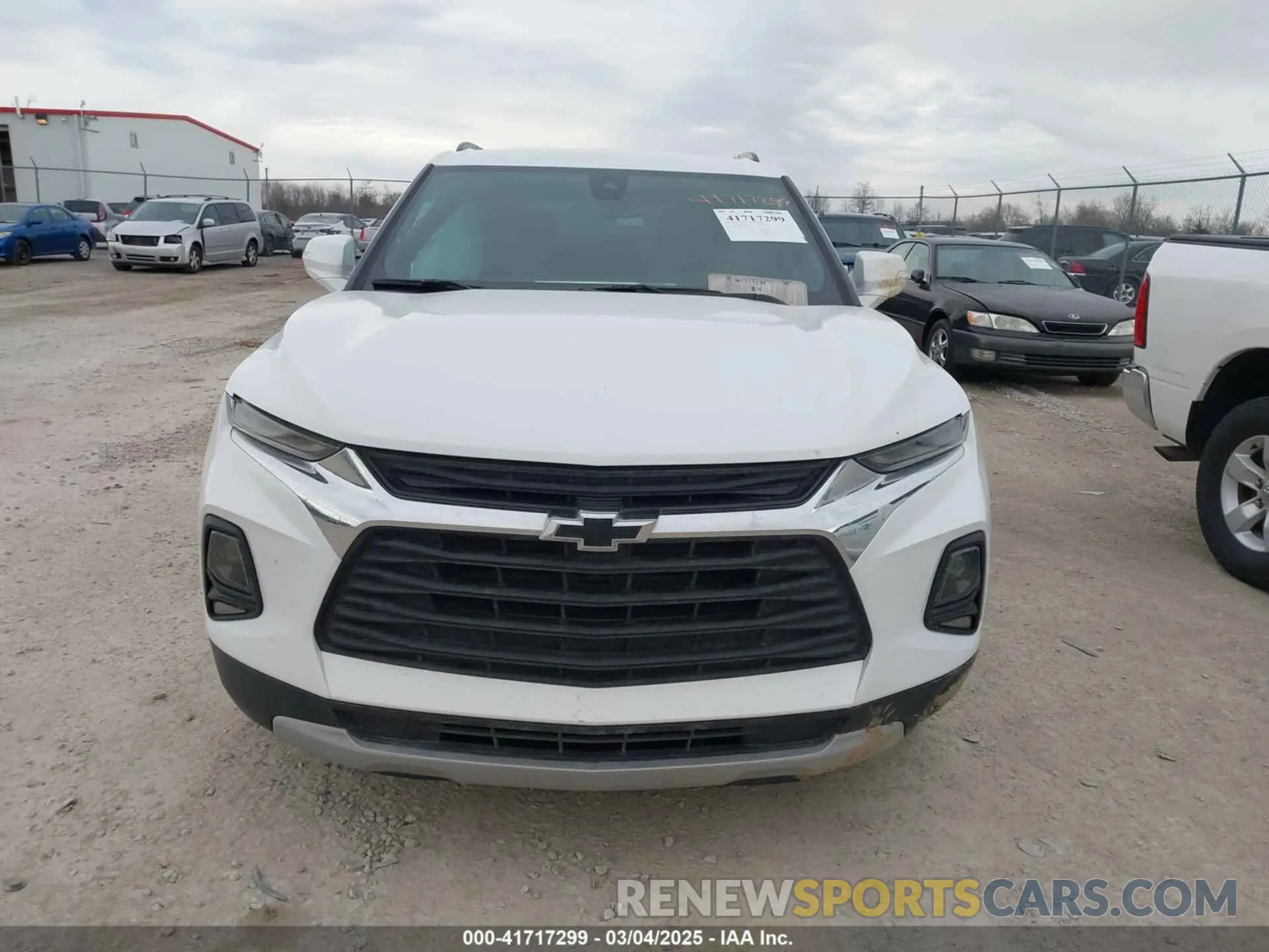 12 Фотография поврежденного автомобиля 3GNKBCRSXMS551244 CHEVROLET BLAZER 2021